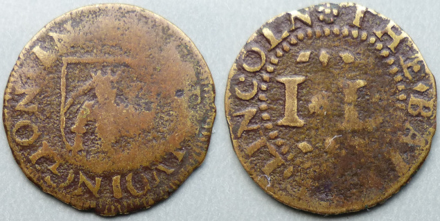 Lincoln, Joseph Ludington halfpenny